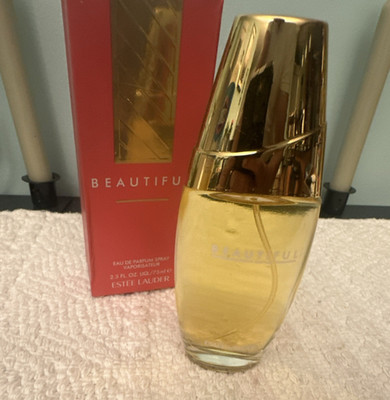 Estée Lauder Beautiful Eau de Parfum Spray 2.5 fl oz 75 ml Flammable