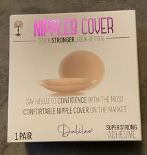 DaliLeo Nipple Covers for Women 1Pair, Reusable Medical-Grade Silicone No-Show