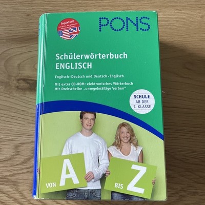 PONS Schülerwörterbuch Englisch: Englisch-Deutsch / Deut... | Buch | Zustand gut