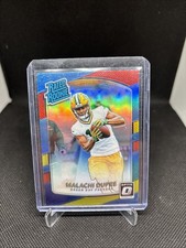 2017 Donruss Optic Red Yellow Sliver Prizm Malachi Dupre RC Rookie #197
