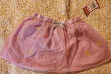 NWT Cat  Jack Toddler Girls Size 5T Elastic Waist Mesh Lined Sequin Skirt Pink