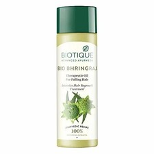 Biotique Bio Bhringraj Therapeutic Hair Oil 120ml | Intensive Treatment for Hair