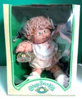 VINTAGE COLECO 1983 CABBAGE PATCH KIDS CURLY BLONDE DOLL - DINAH LINDSEY