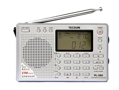 TECSUN All-Band Digital Radio PL-380 Silver [NEW] TI