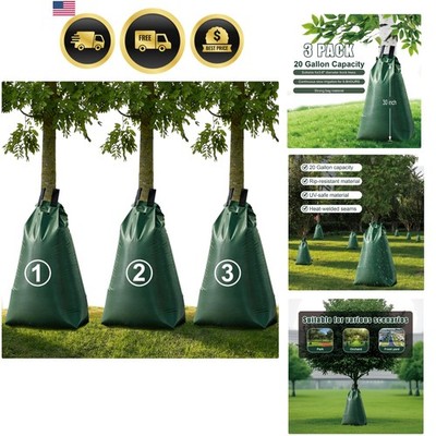 Tree Watering Bag 20 Gallon Drip Irrigation System Treegator Bags for Trees