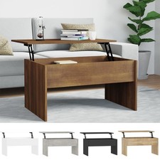 80cm Couchtisch Höhenverstellbar Beistelltisch Sofatisch Kaffeetisch Wohnzimmer
