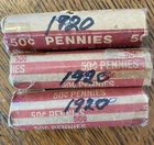 1 Roll of 1920 LINCOLN WHEAT CENT PENNY ROLL - 50 coins