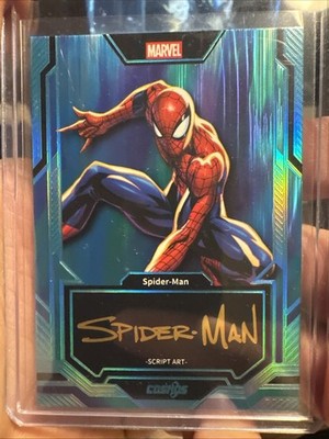 2025 Kakawow Marvel Cosmos Spiderman Script Card 8/45
