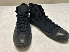Converse All Star Mens Size 9.5 Chuck Taylor Triple Black High Top M3310