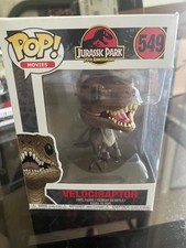 NEW EXCLUSIVE Funko Pop Jurassic Park - Velociraptor 549