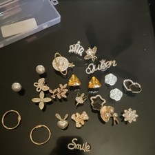 Assortment of croc charms