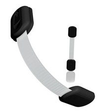 Cabinet Strap Locks for Baby Proofing, 2 Pack - 2 Count Pack of 1 Black