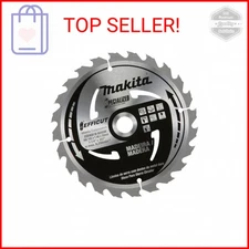 Makita B-61656 7-1/4" 24T Carbide-Tipped Max Efficiency Circular Saw Blade, Fram