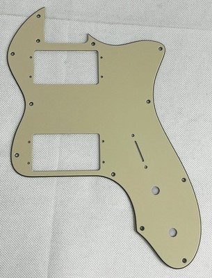 Vintage Yellow 3-Ply Fender Classic Series '72 Thinline Tele Guitar Pickguard