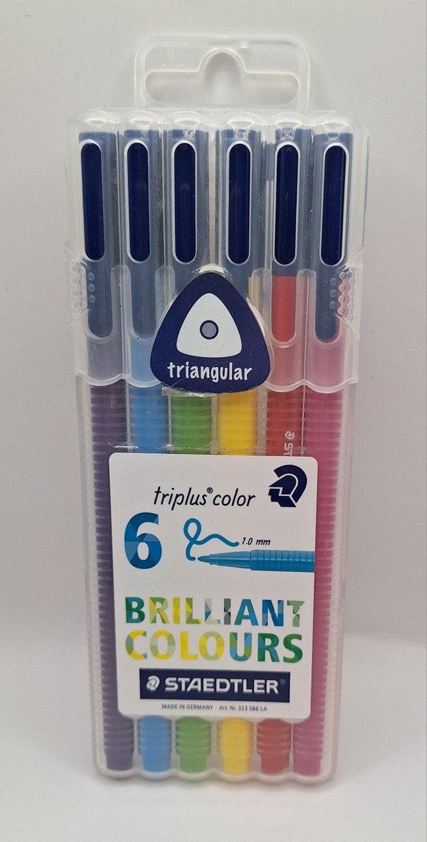 Staedtler 323 Triplus Colour Fibre-tip Pens Assorted