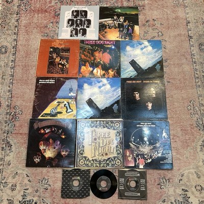 Three Dog Night Vinyl Records Lot Of 15 - 1970s One Naturally It Ain t Easy