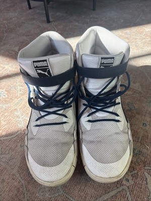 Puma Sky Dreamer Modern Kyle Kuzmo Basketball Shoes Mens Size 10 White Blue Navy