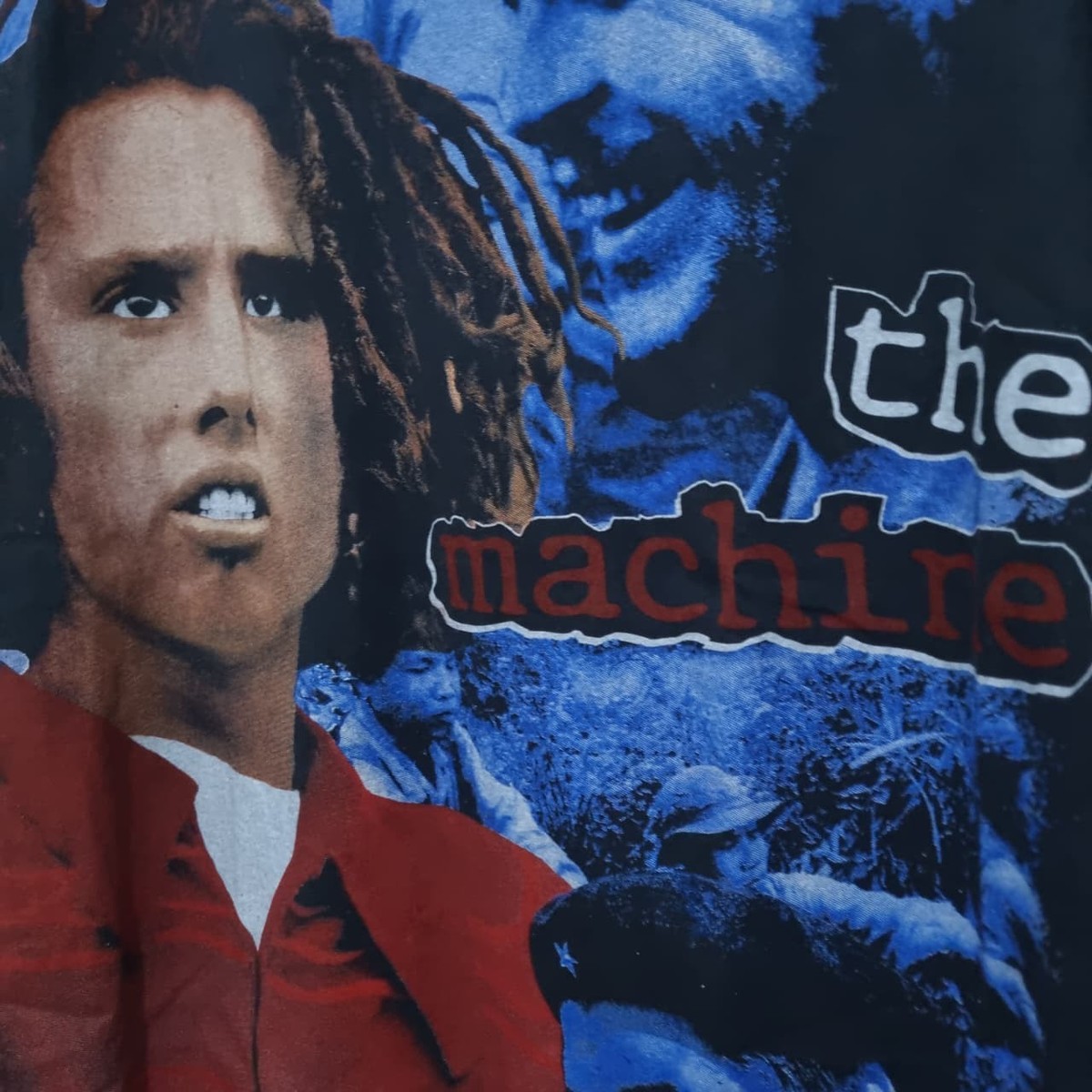 Rage Against The Machine Vintage Shirt XL RATM Bombtrack Modern Reprint 90s View 2