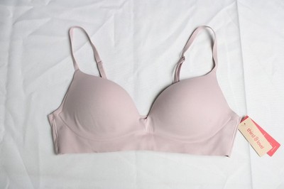 Thirdlove Women's Zero Edge Wireless Push-Up Bra DH3 Violet Ice 36B NWT