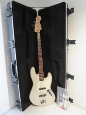 2008 Fender American Standard Jazz Bass in Chrome Silver with Original Hard Case