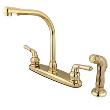 Kingston Brass KB75.SP Magellan 1.8 GPM Standard Kitchen Faucet - - Brass