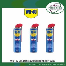 WD-40 44137 Smart Straw Lubricant Spray for Home & Workshop 3 x 450ml 14.42 per litre