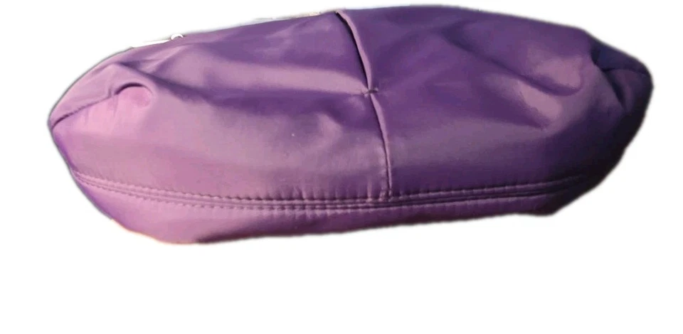 Bolso hobo bandolera holgado Travelon púrpura antirrobo clásico con bolsillos para mujer Foto 4 de 4