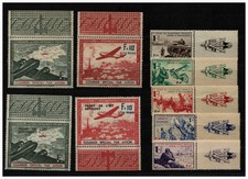 Dt. Besetzung WW II Frankreich II-X mit Abarten  ca. 670,- ME / Bitte lesen