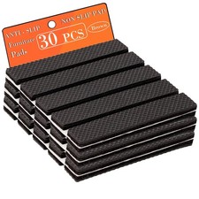 Fursafe Q Non Slip Furniture Pads - Furniture Grippers for Hardwood Floors, 3...