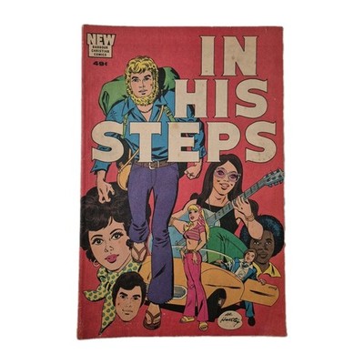 In His Steps Vintage Comic (1977) Barbour Christian Comics