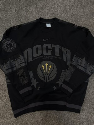 Men s Nike Nocta Champions League Crewneck Black Size Large RARE SOLD OUT