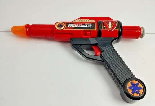 Vintage Power Rangers Lightspeed RescueLaser Gun Morpher BANDAI