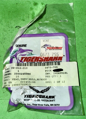 Arctic Cat OEM TS thru hull w/hood vent 0673-755 new