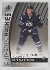 2017-18 SP Game Used Authentic Rookies 11/48 Brendan Lemieux #109 av1