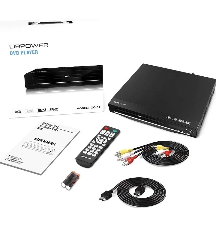 🥥 DBPOWER ZC-01 Home DVD/CD Player🆕️ AS SHOWN👇 | eBay
