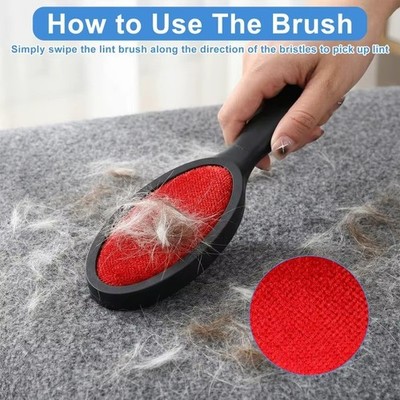 Lint Magic Brush Lint Clothes Pet Dog Cat Hair Remover Cloth Fabric Dry Cleaning