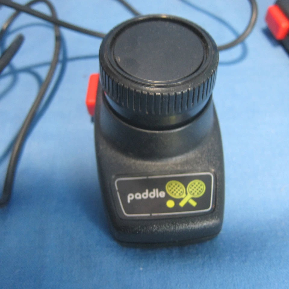 Atari 2600 Ping Pong Table Tennis Paddle Controllers Sears Telegames Vintage 70s - Image 3 of 4