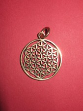 Blume des Lebens Anhänger Bronzeschmuck Mittelalter Esoterik Neu