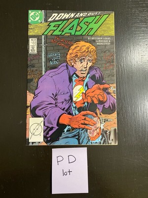 The Flash #20 DC Comics 1989 Down and Out NM- PDL