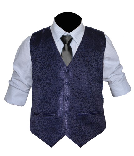 Pattern Swirl Men's Formal Wedding Waiters Waist Coat waistcoat Jamawar 15 color - Picture 38 of 94