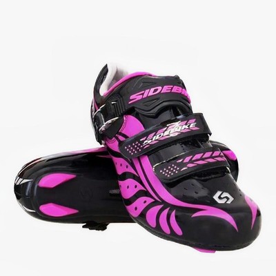 womens purple cycling shoes