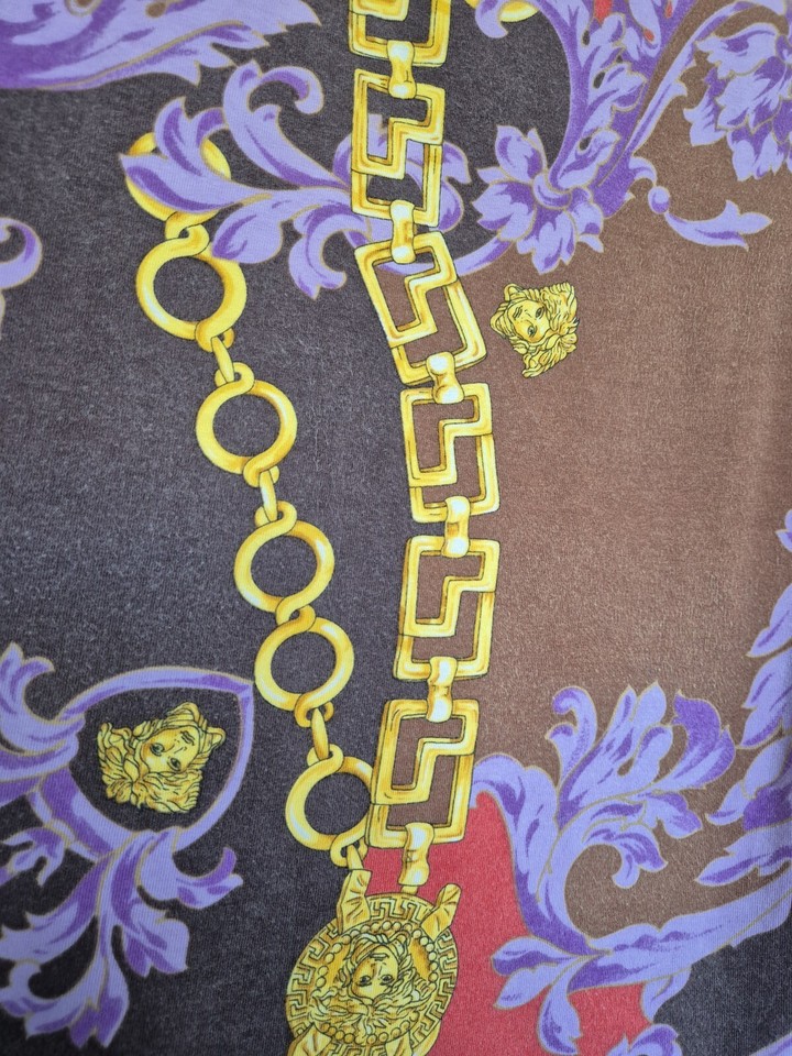 Versace Jeans Couture Y2K Vintage Medusa Top MEDIUM (AU 10 / 12) eBay