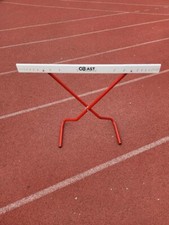 Adjustable Height Track Hurdle Training Speed Plyometric Foldable Easy Transport
