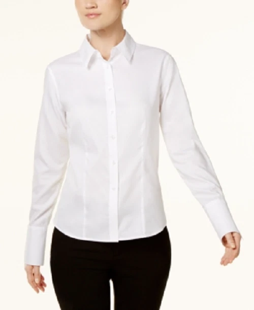 Calvin klein top white blouse