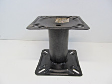 Attwood 90720 Swivl-Eze Pedestal 7 Inches High for Boat Seat Black Powder Coat