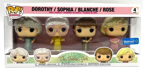 Funko Pop! The Golden Girls 4 Pack Walmart Exclusive