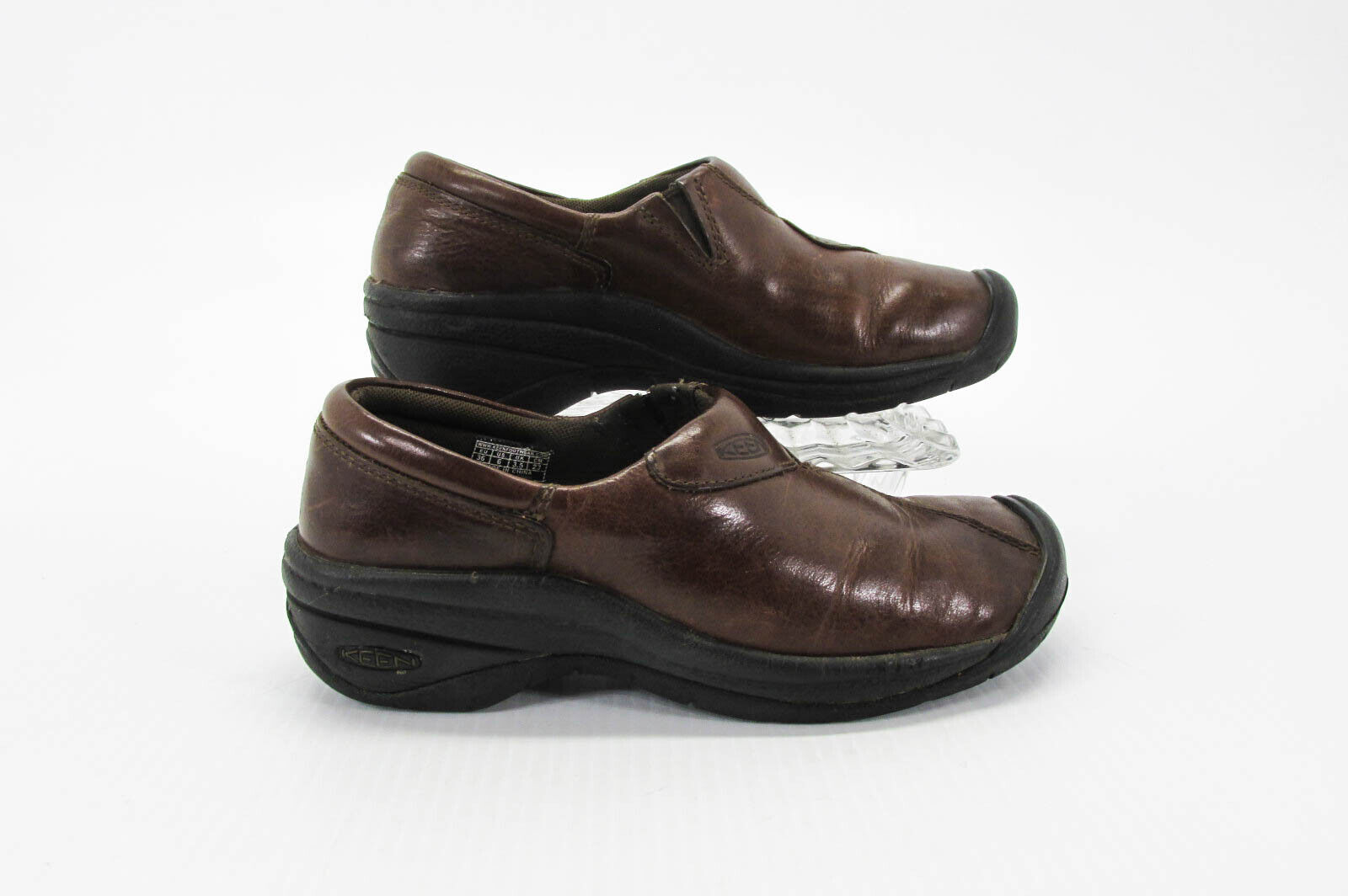 Scarpe da donna Keen Concord taglia 6M mocassino da passeggio marrone atletico us