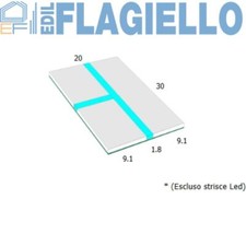 Pannello Controsoffitto a T In Cartongesso e Silipan Per Luce Led