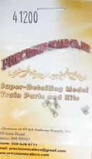 Precision Scale O #41200 Junction Boxes, 4-Way (Brass Castings)