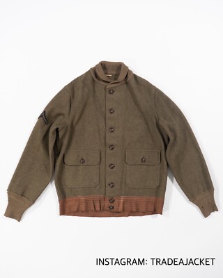 GENUINE 30'S CIVILIAN CONSERVATION CORPS OD WOOL JACKET 